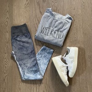 Lululemon Blue Ombre Leggings